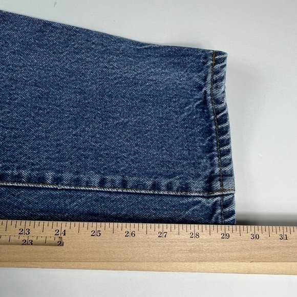 VTG 80s Levi's Jeans Women's Juniors 9 501 XX High Rise Straight Blue Denim USA - Picture 12 of 16
